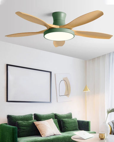 WOW Scandi Large Flush Mount Ceiling Fan Lamp-wow5130