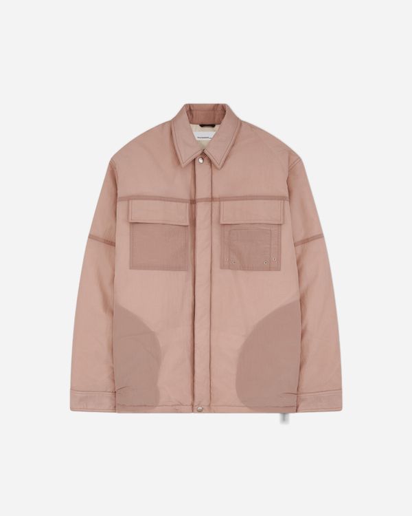 Men's Padded Overshirt Lilac