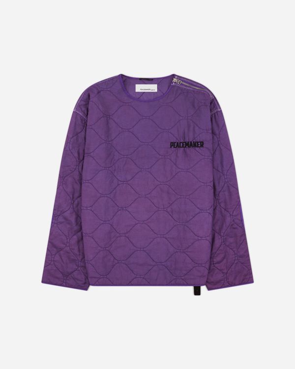 Men's Shoulder Zip Liner Purple