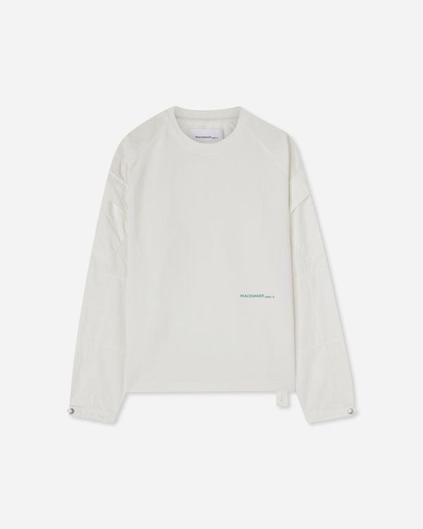 Men's Cargo Longsleeve T-Shirt Snow White