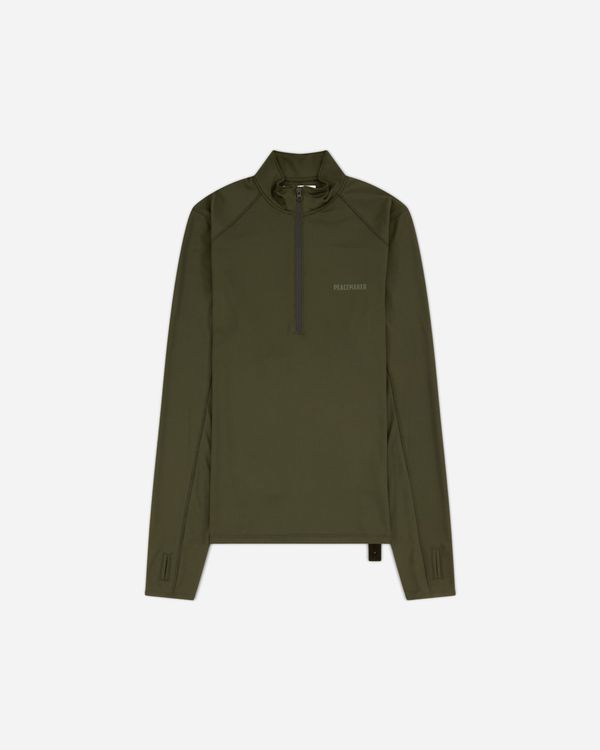 Men's Technical Top Military Green