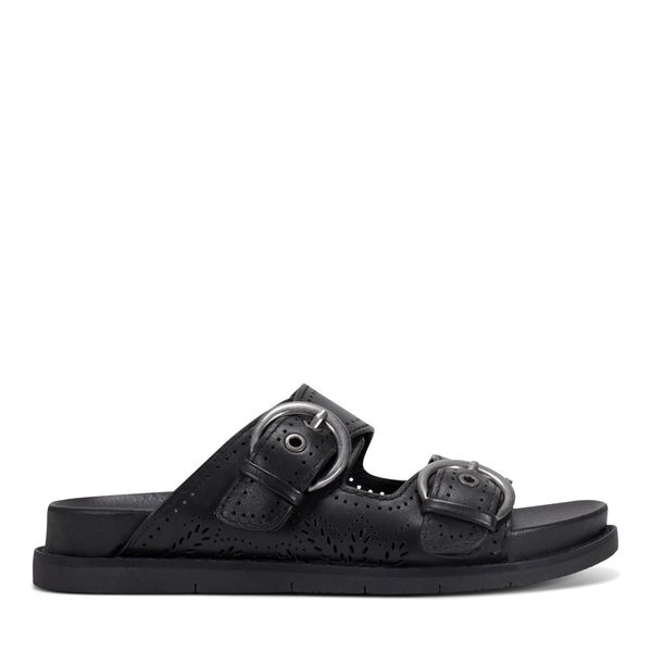 Francii Round Toe Casual Slip-on Flat Sandals