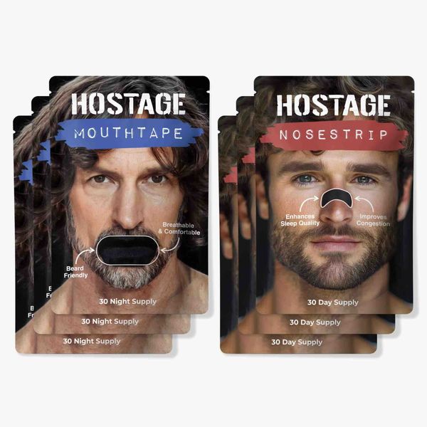 Hostage Mouth Tape + Nose Strip Bundle - $50 Off