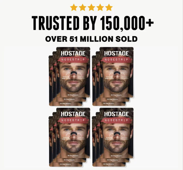 Hostage Nose Strips Year (Meta 50% Off)
