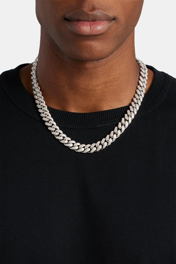 Iced Cuban Chain - 12mm - White
