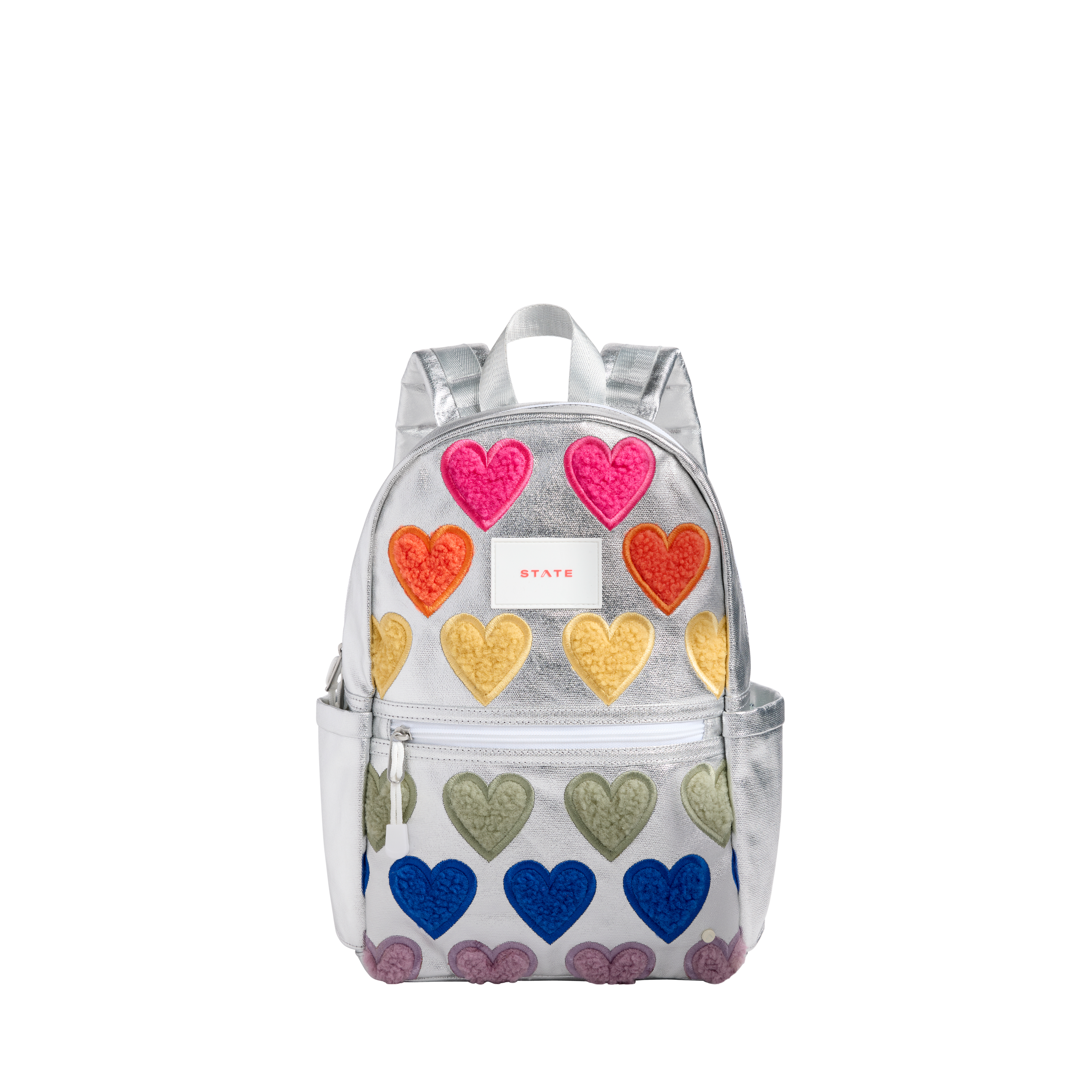 Kane Kids Mini Backpack Fuzzy Hearts - Durable Travel Bag