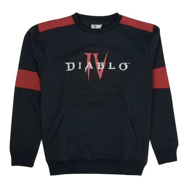 Diablo IV Logo Black Crewneck Sweatshirt