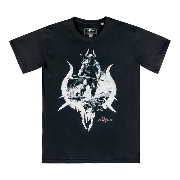 Diablo IV Epic Barbarian Black T-Shirt