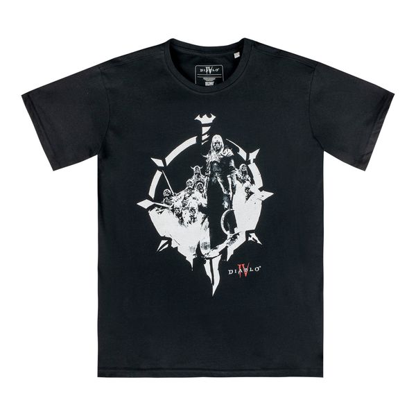 Diablo IV Epic Necromancer Black T-Shirt