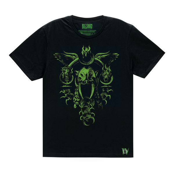 Diablo IV Spiritborn Sigil Black T-Shirt