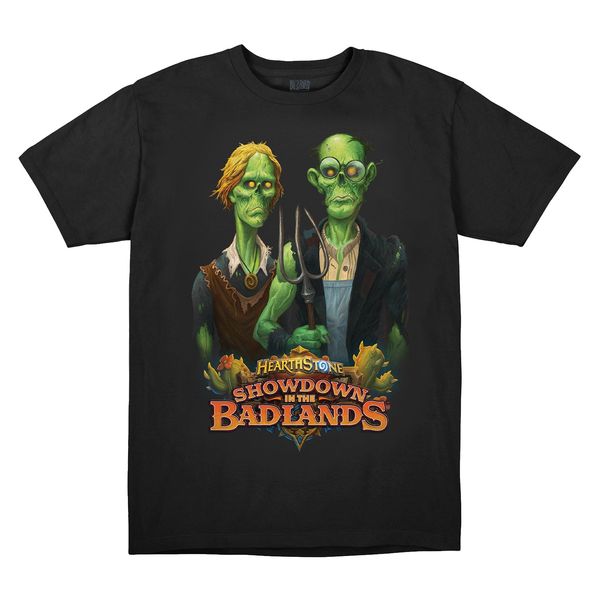 Hearthstone Showdown in the Badlands Black T-Shirt