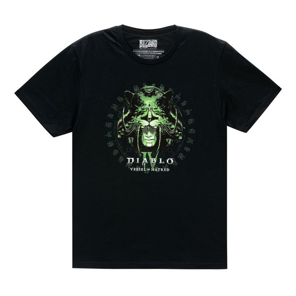 Diablo IV: Vessel of Hatred Spiritborn Glow-in-the-Dark Black T-Shirt