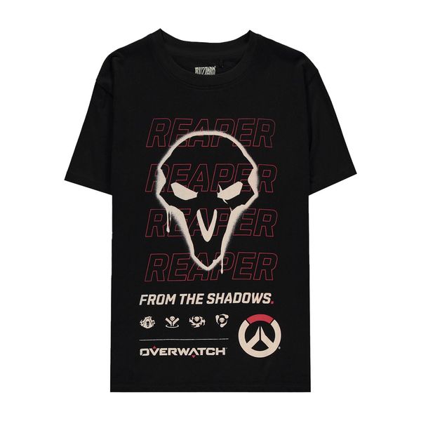 Overwatch Reaper From The Shadows Black T-Shirt