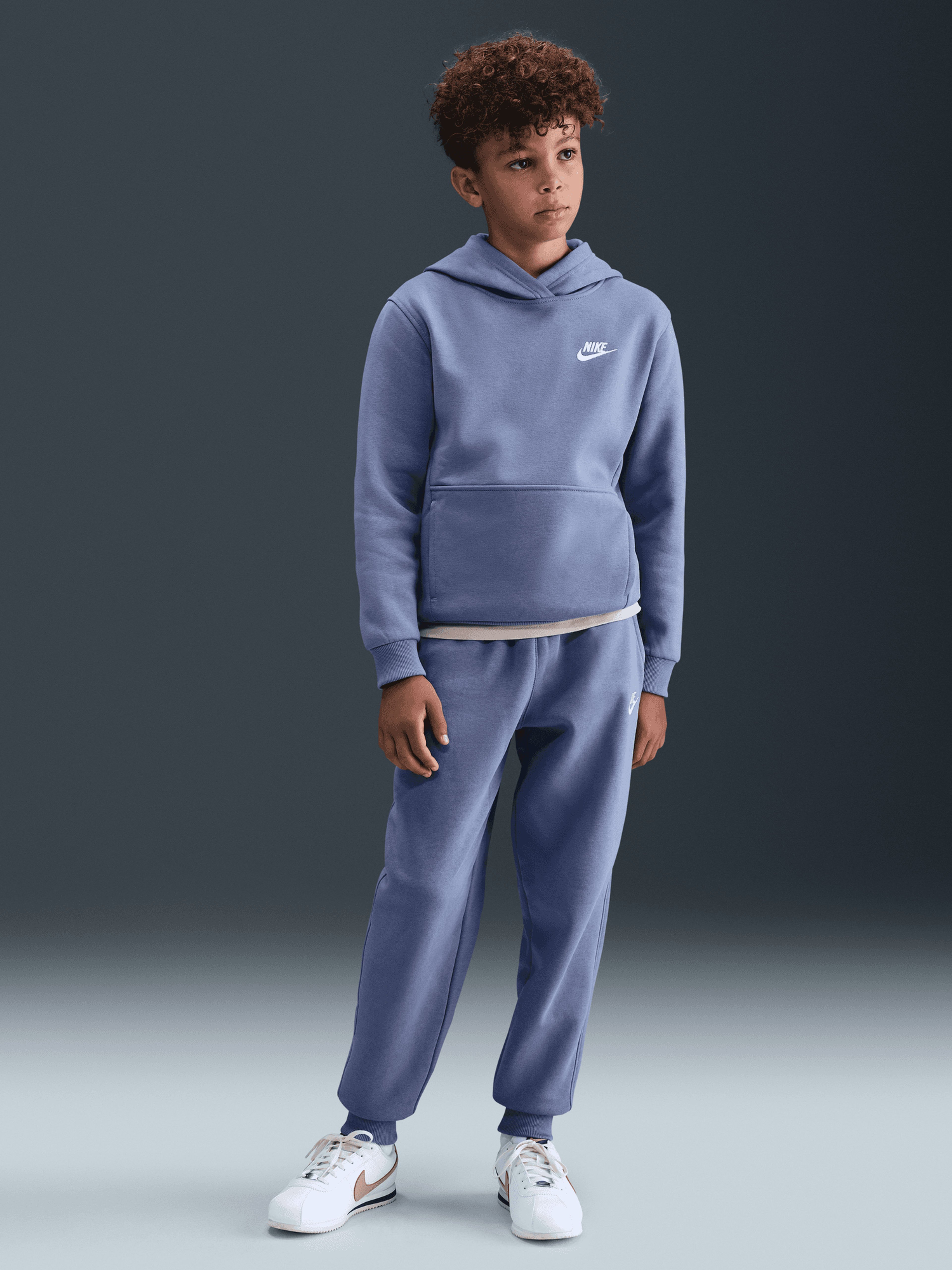 Cozy Kids Sportswear Club Fleece Hoodie - Warm Comfort