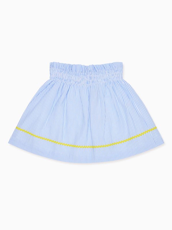 Blue Stripe Luna Girl Skirt