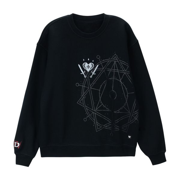 Diablo IV Rogue Black Crewneck Sweatshirt