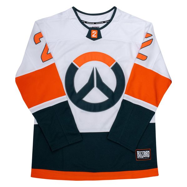 Overwatch 2 White Hockey Jersey
