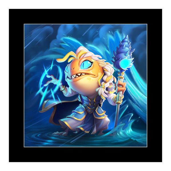 Hearthstone Jaina Proudmurgle 35.6x35.6cm Matted Art Print