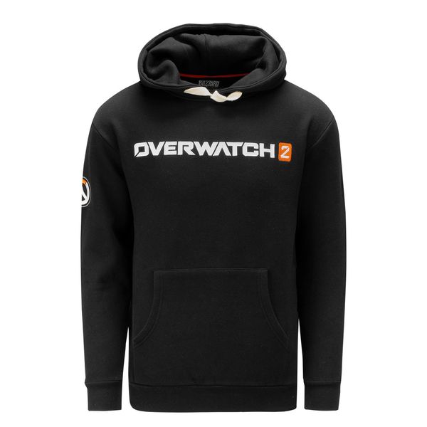 Overwatch 2 Heavy Weight Patch Black Pullover Hoodie