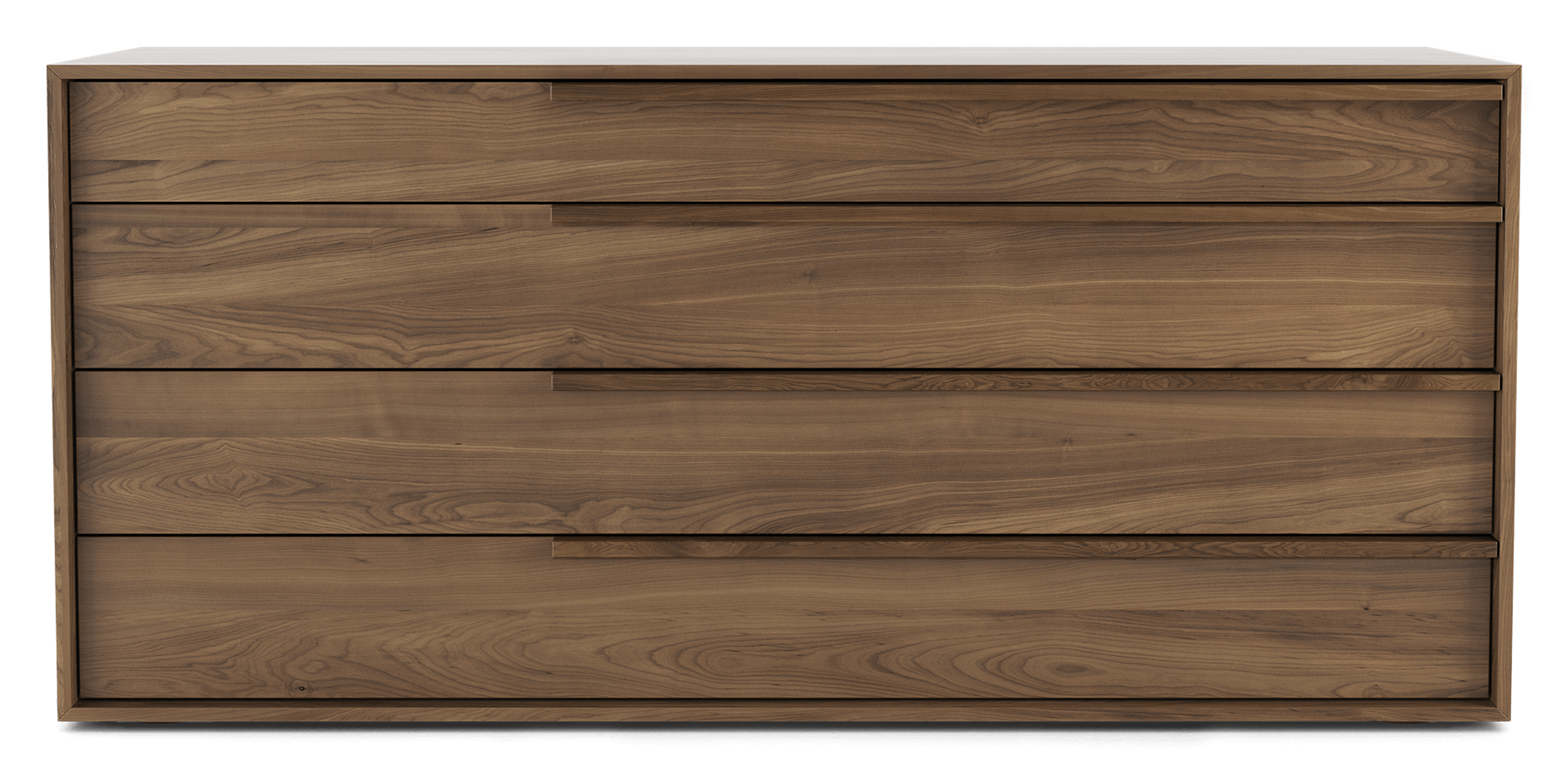 Modern Jane Walnut Dresser - Contemporary Bedroom Storage | Modloft