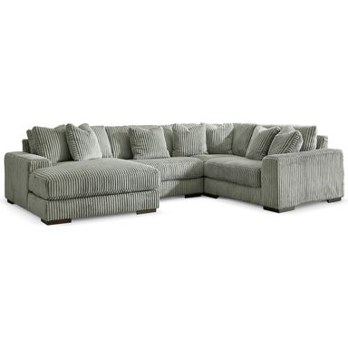 Diamond Modern Furniture Exclusive Design Lindyn Fabric 4 pc Sectional 2110516/2110546/2110577/2110565
