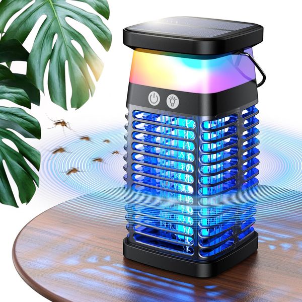 Solar Light + Bug Zapper 2 in 1