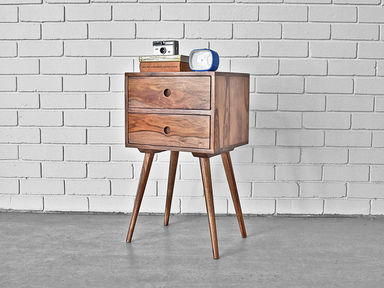 Karl Bedside Table Wooden