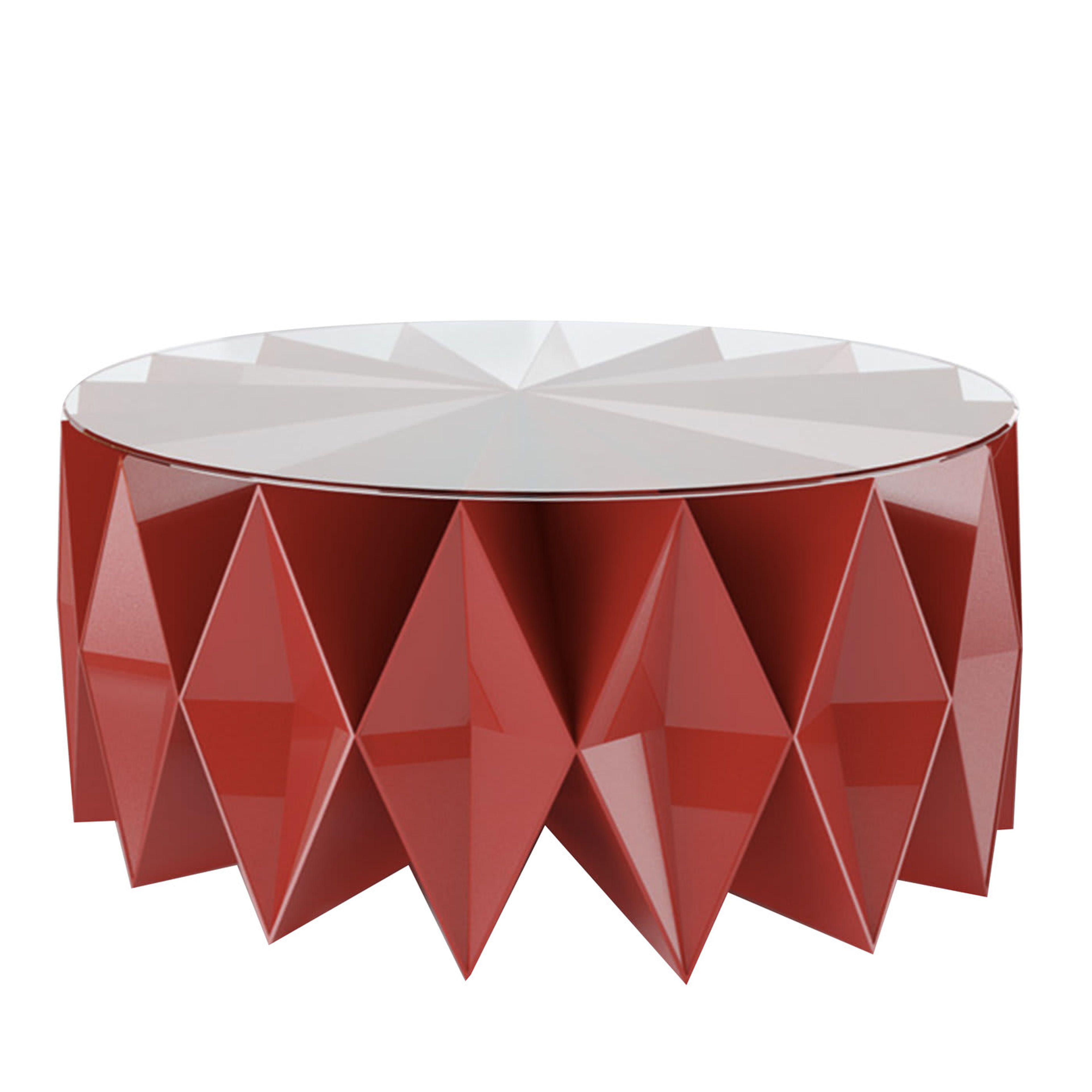 Colletto Red Coffee Table by Moschino | Unique Design