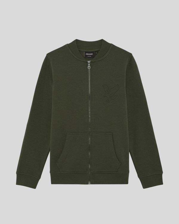 Embossed Eagle Track Jacket