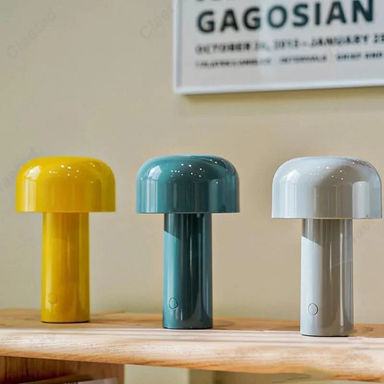 Bellhop Rechargeable Mushroom Table Lamp