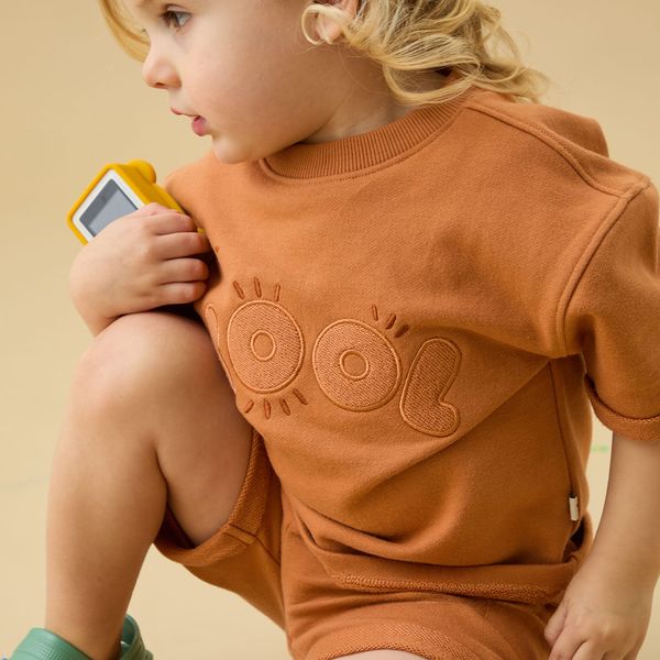 KIDLY by MORI Kool Oversized Cotton T-Shirt