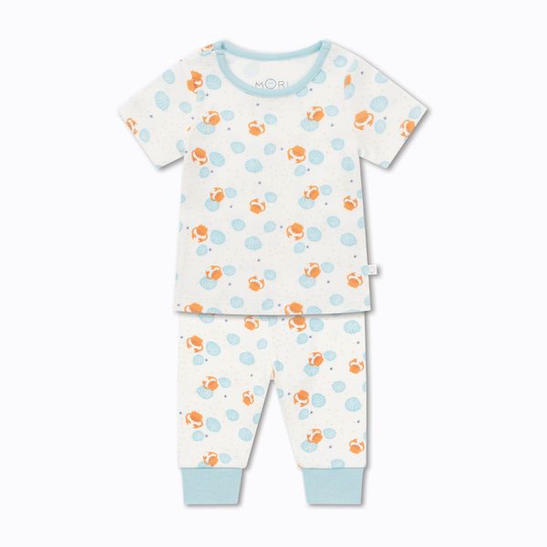Crab & Shell Short Sleeve Pyjamas
