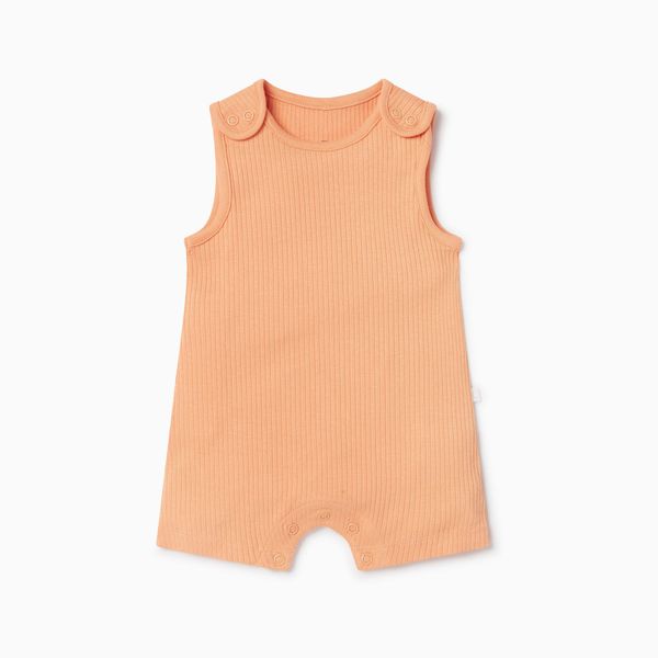 Ribbed Beach Romper