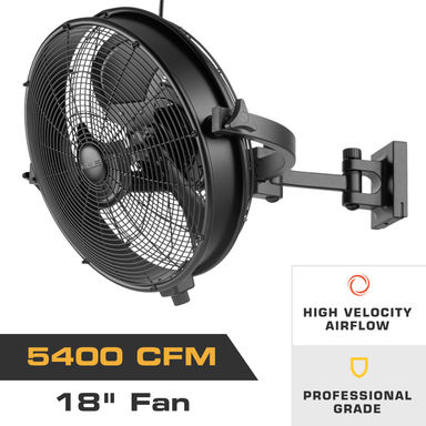 MULE Wet Rated Wall Fan XL