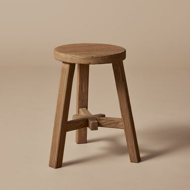 Dodi Low Wood Stool