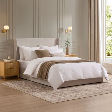 Berkeley Ottoman Storage Bed - Natural