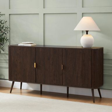 Hattie 3 Door Sideboard - Walnut
