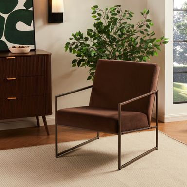 Rae Accent Chair - Cappuccino