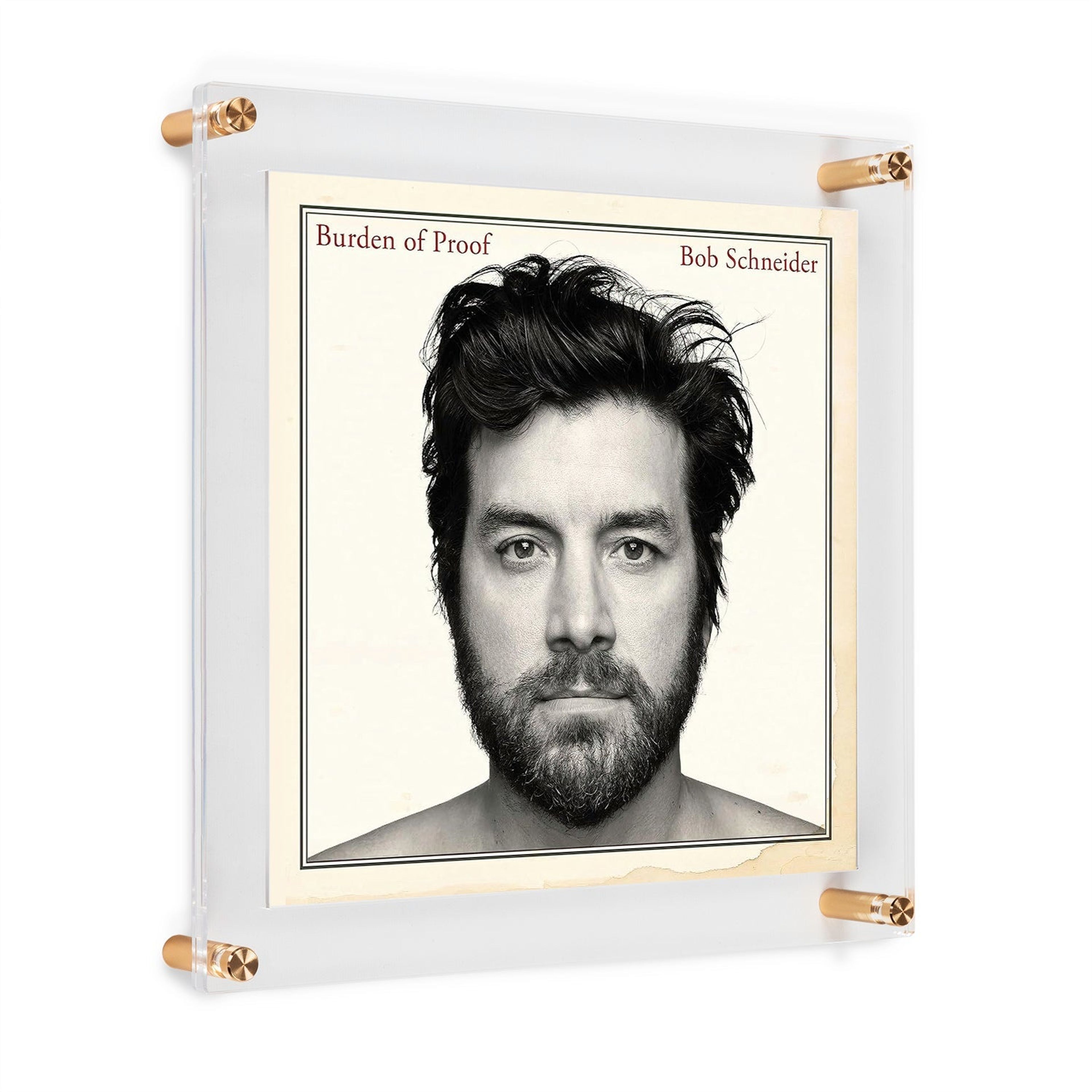 Wall-Mounted Acrylic Vinyl Record Frame | Showcase Albums