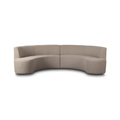 Sanda Dining Banquette - Kerbey Camel | Four Hands - 227153-004