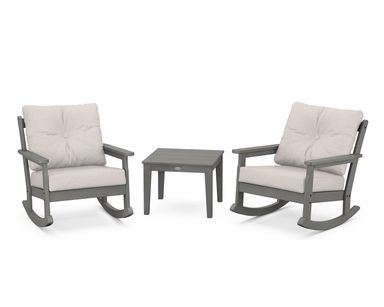 Vineyard 3-Piece Deep Seating Rocker Set