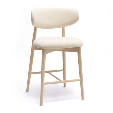 Zinea Performance Textured Velvet Counter Stool