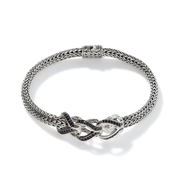 Asli Bracelet, Sterling Silver, Pavé|BBS902404BLSBN