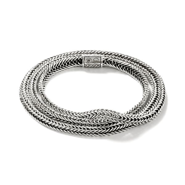 Kami Chain Triple Wrap, Silver, 4.5MM|BU900824
