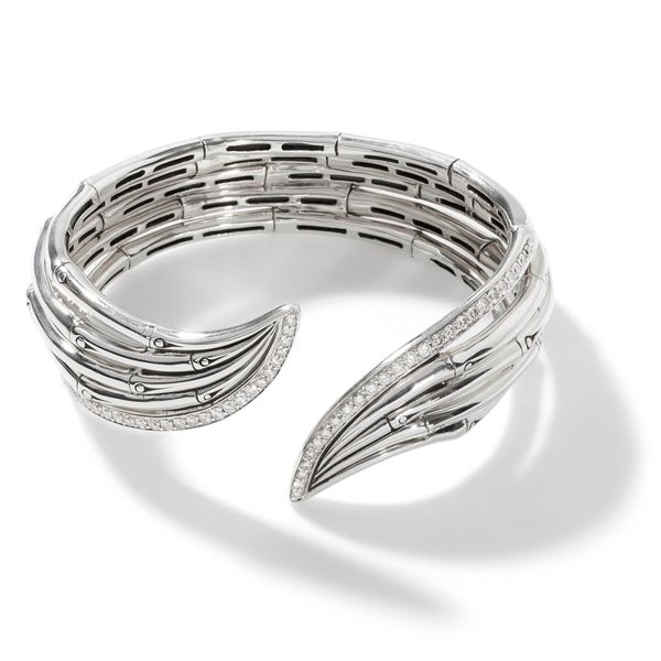 Bamboo Cuff with Diamonds|CBP500692DI