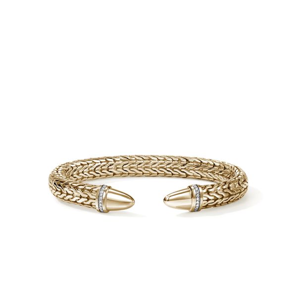 Spear 50 Flex Cuff, Gold, Diamonds|CGGX988982DI