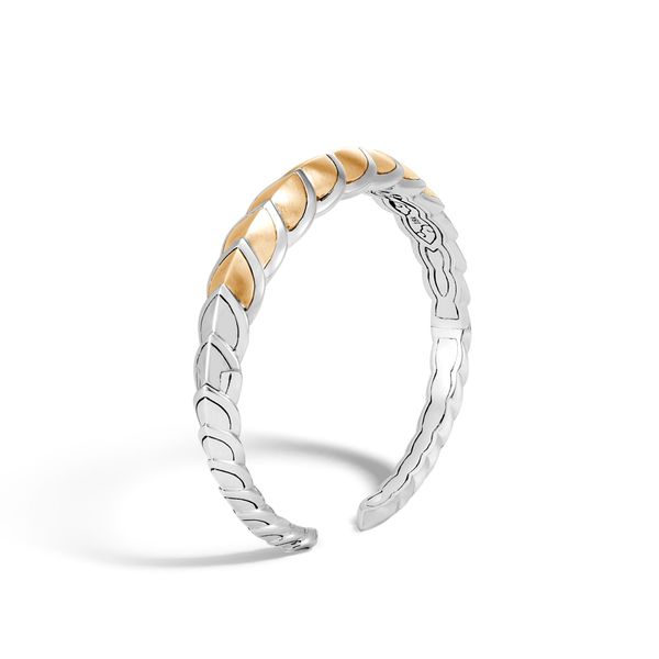 Naga Brushed Hinged Cuff, 11MM|CZ6644BH