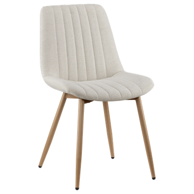 Fabric and Metal Dining Chair