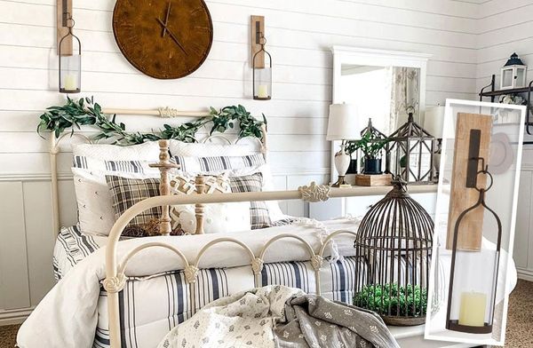 Hanging Candle Wall Sconce