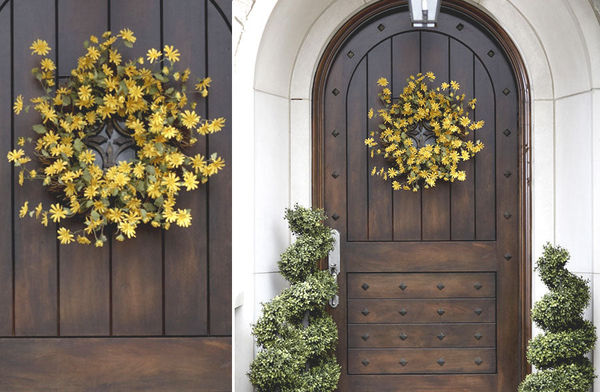 Wild Daisy Layered Wreath